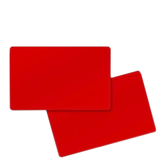 Paquete De 100 Tarjetas De PVC De Calidad Gráfica CR80 Premium De 30 Mil