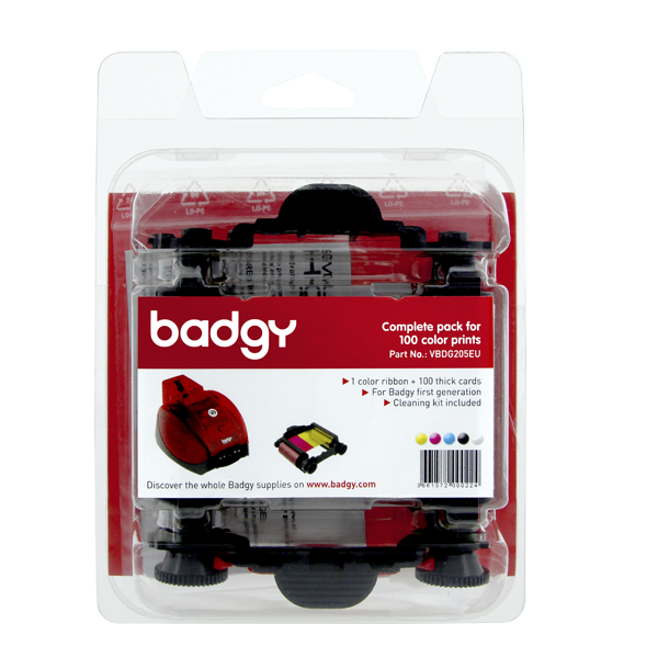 Kit Ribbon Badgy VBDG205EU para Badgy 1