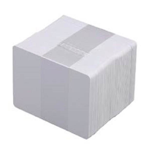 Tarjeta PVC Blanco .030” con Pad de firma – IDMayorista – Venta de Impresoras de Credenciales en México
