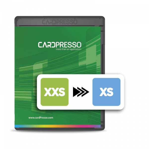 Upgrade Cardpresso XXS to XS