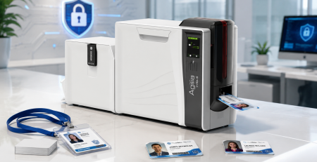 Impresora de tarjetas con laminado más seguridad, durabilidad y protección para tus credenciales