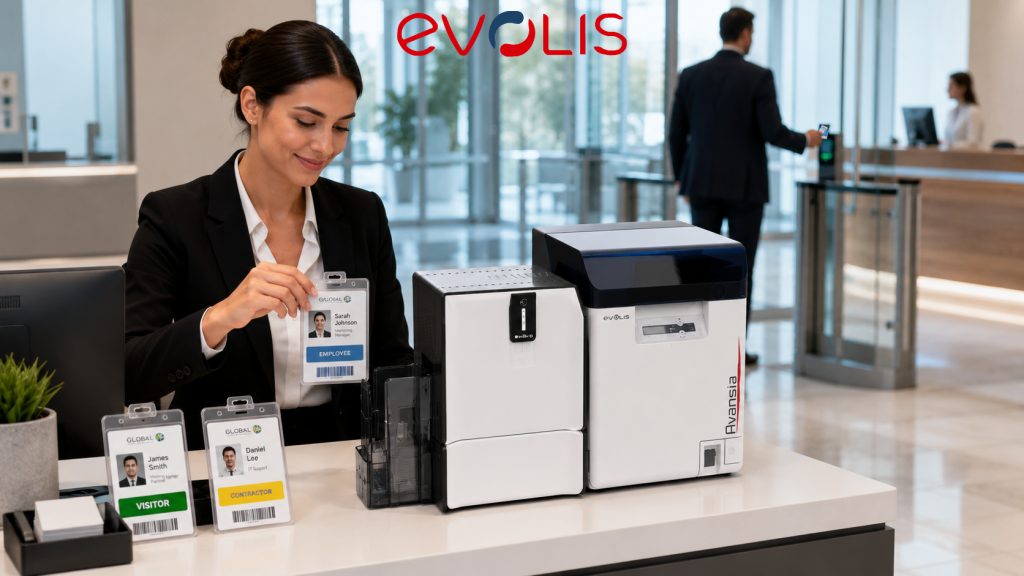 Cómo ayudan las impresoras de tarjetas Evolis a reforzar la seguridad de una organización