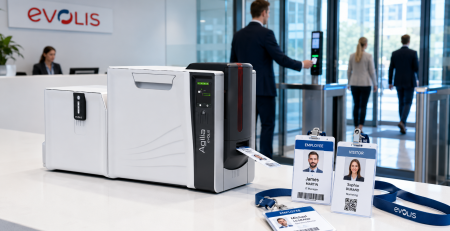Impresoras de credenciales Evolis ventajas para mejorar la seguridad empresarial