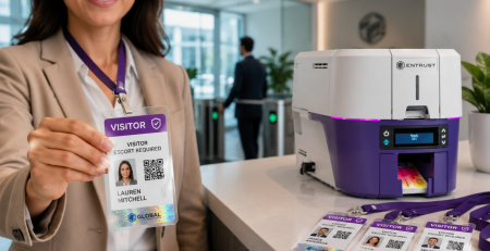 Tarjetas para visitantes mejora el orden y la seguridad en recepción
