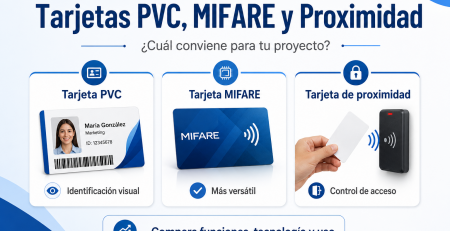 Diferencia entre tarjetas PVC, MIFARE y proximidad cuál elegir para tu proyecto