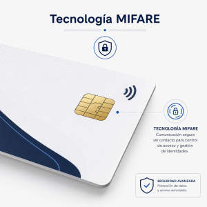 Elementos de seguridad en tarjetas PVC Tecnología Mifare