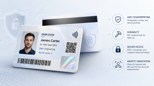 Elementos de seguridad en tarjetas PVC cómo ayudan a prevenir la suplantación de identidad