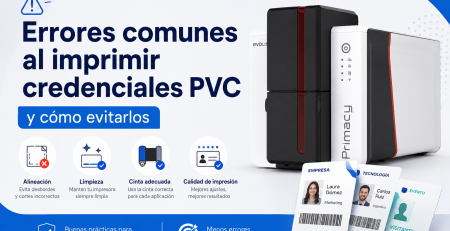 Errores comunes al imprimir credenciales PVC y cómo evitarlos