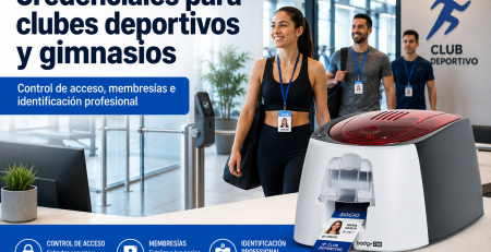 Importancia de las impresoras de credenciales en clubes deportivos y gimnasios