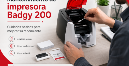 Mantenimiento de impresora Badgy 200 cómo cuidar tu equipo para imprimir mejor