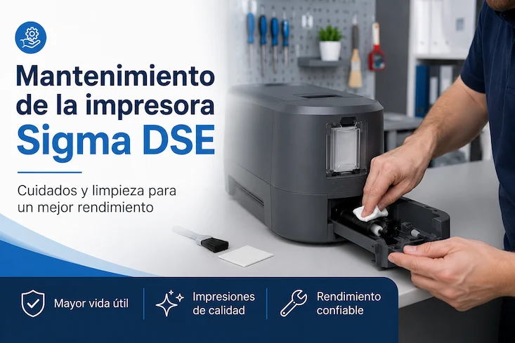Mantenimiento de la impresora Sigma DSE: limpieza y cuidados esenciales