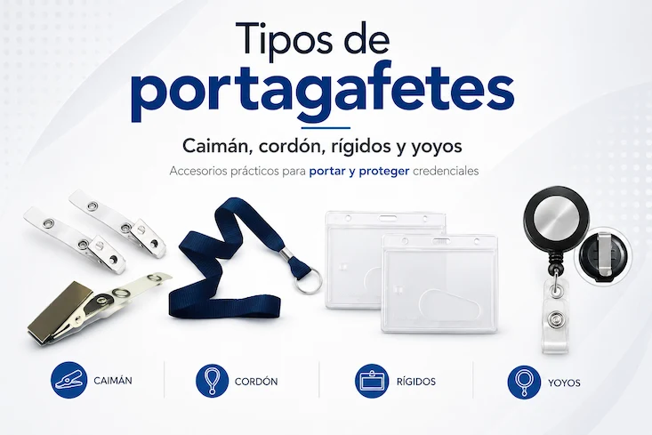 Portagafetes: tipos, ventajas y cómo elegir el porta credencial adecuado