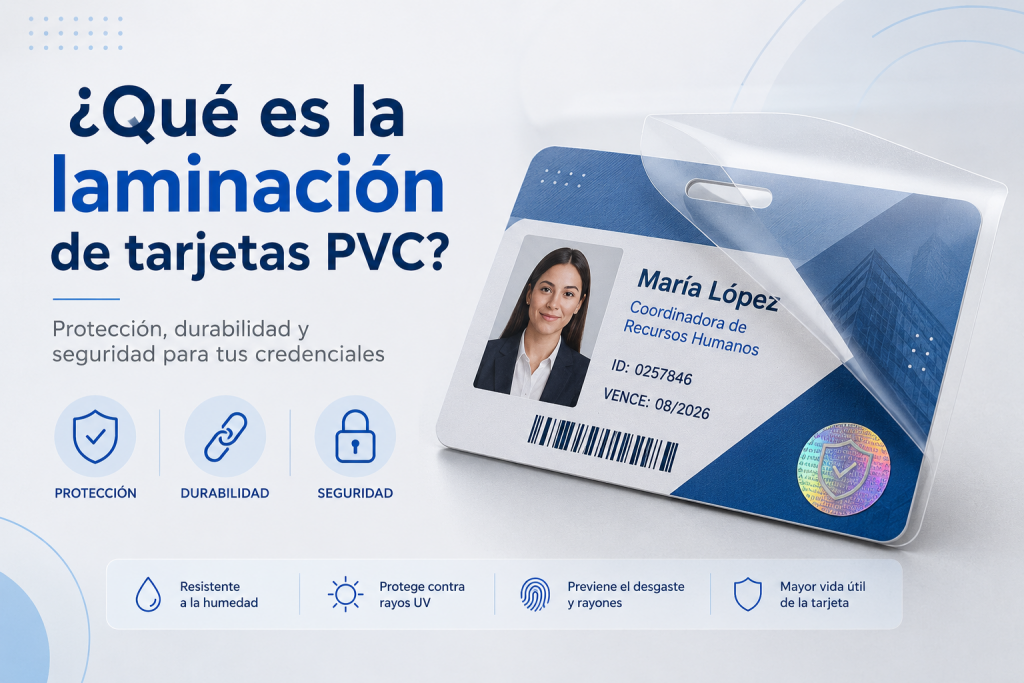 ¿Qué es la plastificación o laminación de tarjetas PVC y para qué sirve?