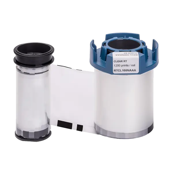 Ribbon Evolis RTCL100NAAA Film Transparente RT