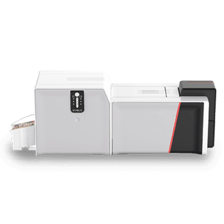 Impresora de credenciales Evolis Primacy 2 Duplex con Pantalla LCD táctil y Módulo de Laminación