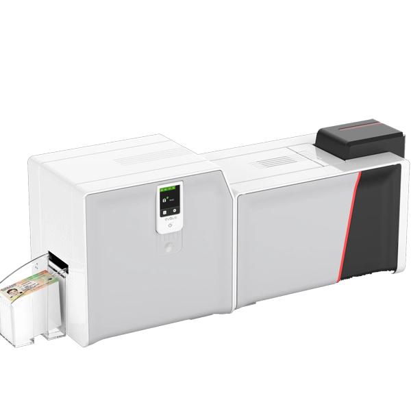 Impresora de credenciales Evolis Primacy 2 Duplex con Pantalla LCD táctil y Módulo de Laminación