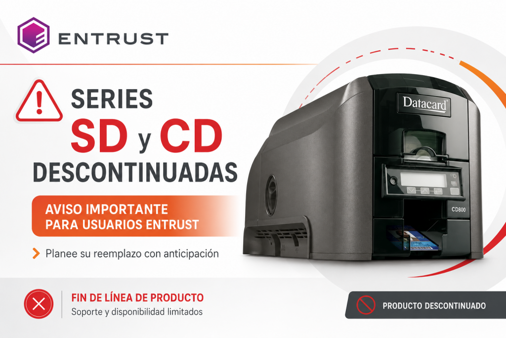 Impresoras Datacard SD y CD descontinuadas: ¿qué hacer si todavía utilizas una?