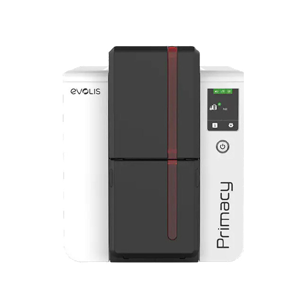 Impresora de credenciales Evolis Primacy 2 Duplex con Pantalla LCD táctil y Módulo de Laminación