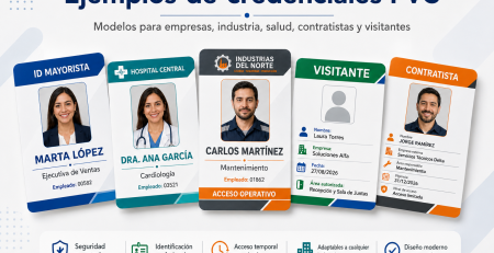 Qué información debe llevar una credencial de empleado