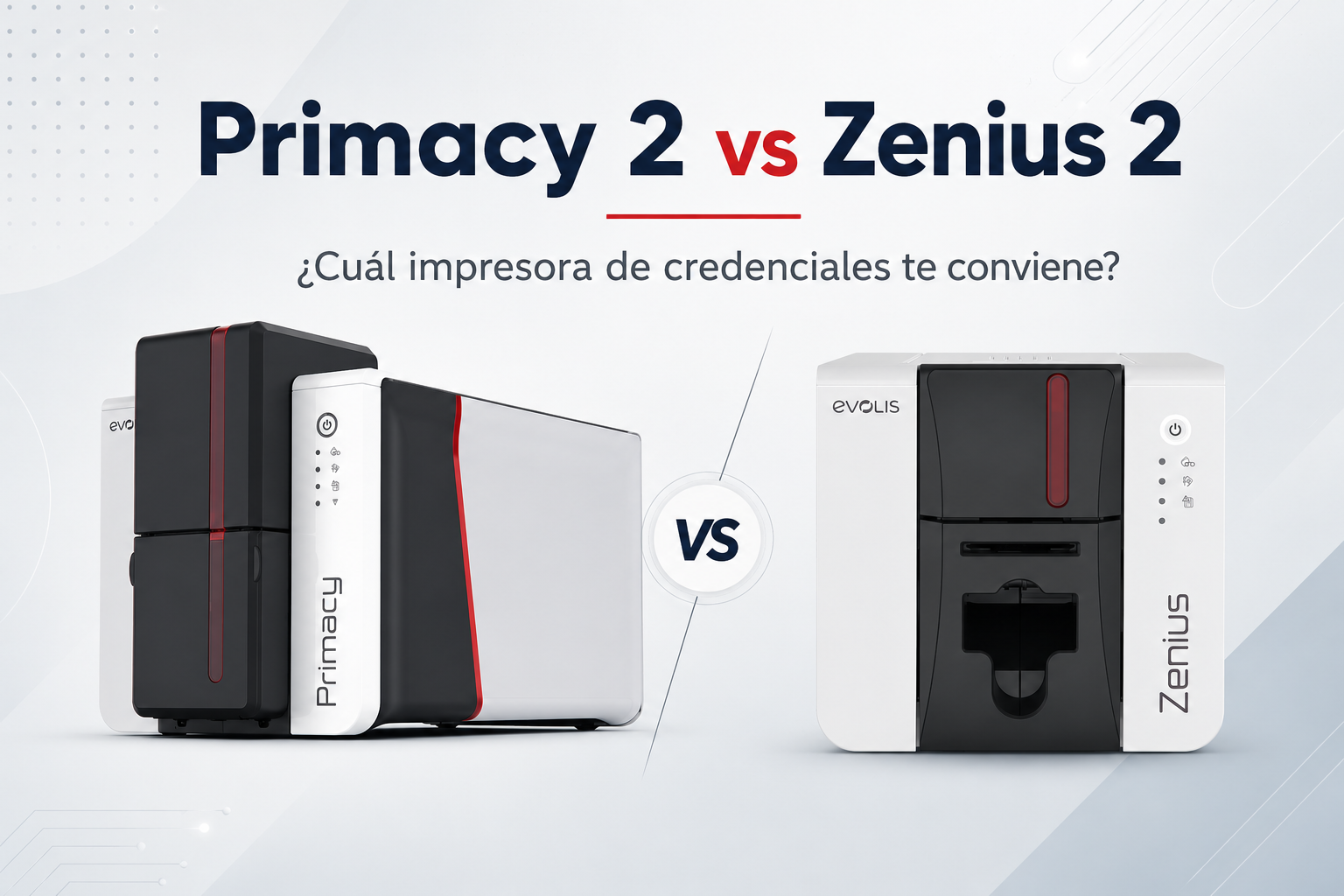 Zenius 2 vs Primacy 2 ¿qué impresora Evolis elegir