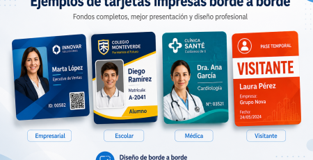 Qué es la impresión de borde a borde en una impresora de tarjetas