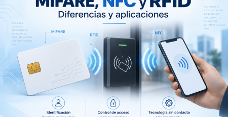Tarjetas MIFARE, NFC y RFID diferencias y aplicaciones