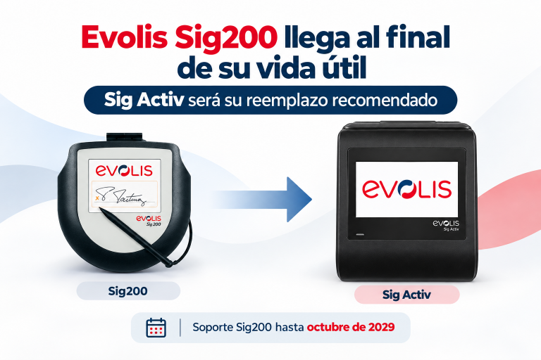 Evolis Sig200 llega al final de su vida útil: Sig Activ será su reemplazo