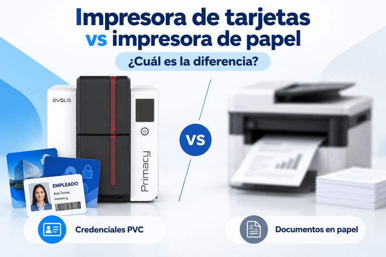 Impresora de tarjetas vs impresora de papel: ¿cuál es la diferencia?