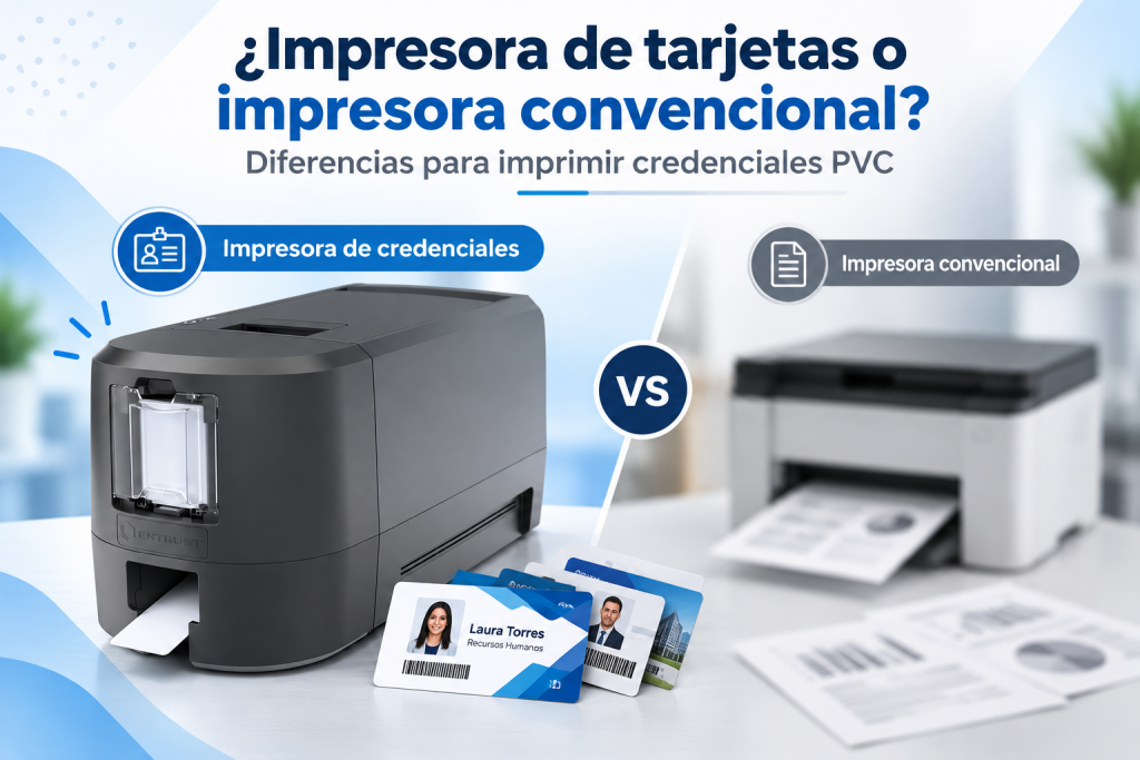 ¿Por qué usar una impresora de tarjetas en lugar de una impresora convencional?