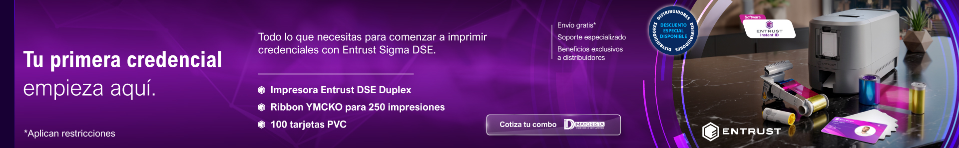 Impresora de credenciales Sigma DSE Duplex a precio de Simplex