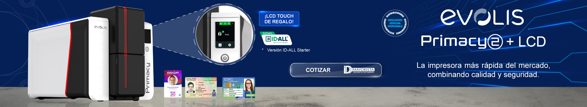 Primacy 2 Duplex con Pantalla LCD táctil